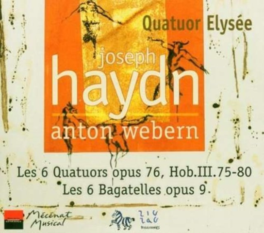 HAYDN WEBERN 6 QUARTETS 2CD Elysee Quartet
