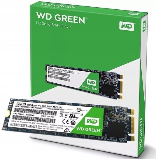 HDD 120Gb WD SSD WDS120G1G0B M2.2280 Solid State Western Digital