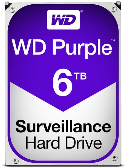 Hdd 3.5 Sata3 Wd Wd60Purx Purple 6Tb 24X7 Western Digital