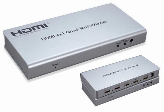 HDMI 4x1 Quad Multi-Viewer 4 obrazy na 1 ekranie SWITCH rozdzielacz Inna marka