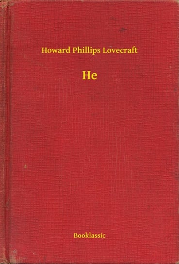 He Lovecraft Howard Phillips