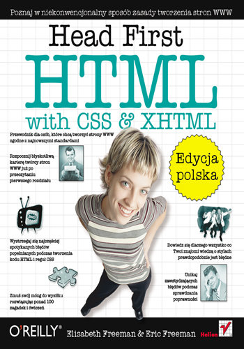 Head First. HTML with CSS & XHTML. Edycja polska Freeman Eric, Freeman Elisabeth