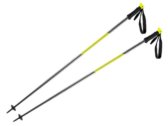 Head, Kijki narciarskie, Multi S Anthracite Neon Yellow, żółty, 135 cm Head
