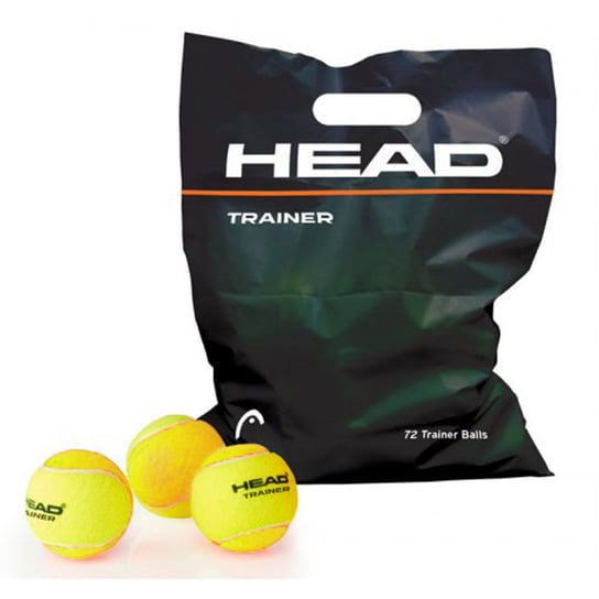 Head, Piłki do tenisa ziemnego, Trainer 578120/578230, żółty, 1 szt. Head