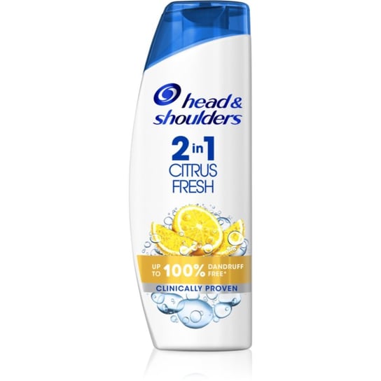 Head & Shoulders Citrus Fresh 2v1 szampon do włosów przetłuszczających się 360 ml Head & Shoulders