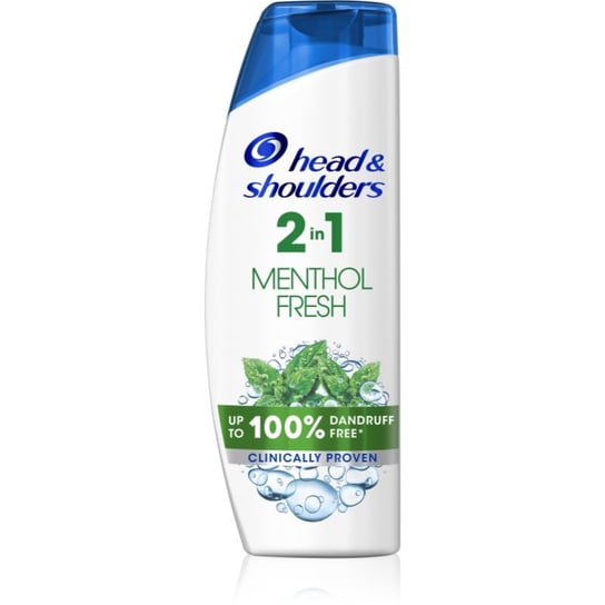 Head & Shoulders Menthol Fresh, szampon z odżywką 2w1 przeciw łupieżowi, 540 ml Head & Shoulders