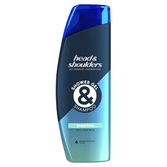Head & Shoulders, Sensitive, Żel pod prysznic i szampon, 270 ml Head&Shoulders