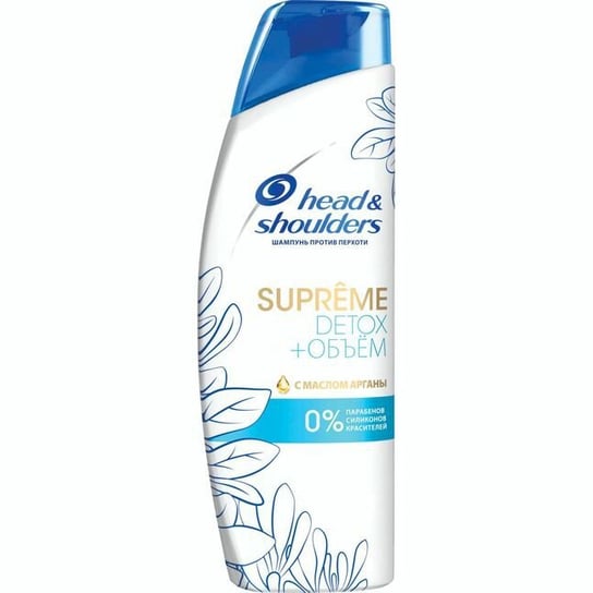 Head&Shoulders, Supreme Detox + Volume, Oczyszczający szampon do włosów, 300 ml Head & Shoulders
