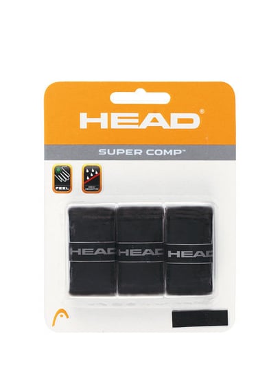 Head, Zestaw owijek, Head Super Comp 285088, czarny Head