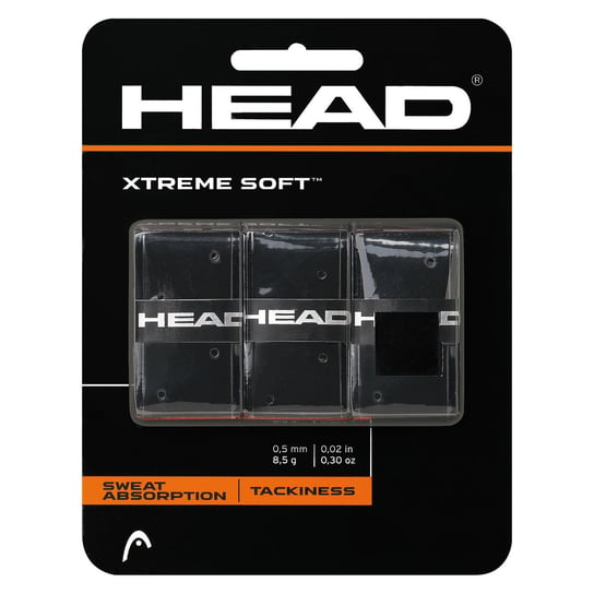 Head, Zestaw owijek, Xtreme Soft 285104, czarny Head