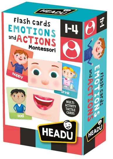 Headu, Montessori, Fiszki Emocje I Reakcje Headu