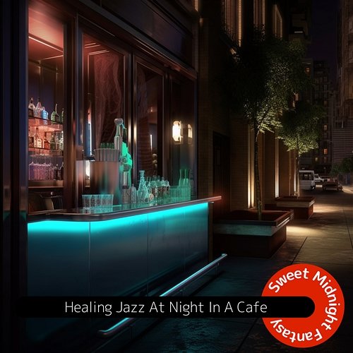 Healing Jazz at Night in a Cafe Sweet Midnight Fantasy