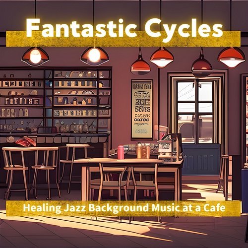 Healing Jazz Background Music at a Cafe Fantastic Cycles