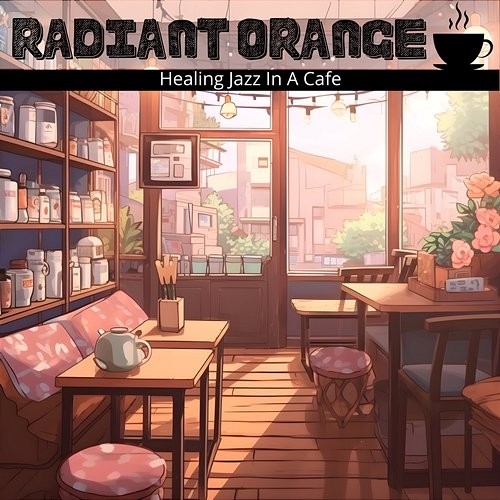 Healing Jazz in a Cafe Radiant Orange