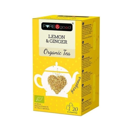 Health Healther Herbatka Eko Lemon Ginger Good Pure&Good