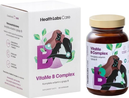 Health Labs Care, Vitamin B Complex 60 kapsułek HealthLabs
