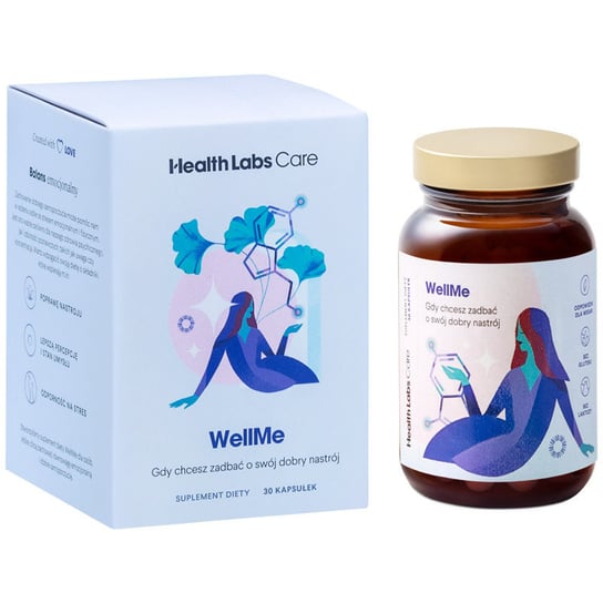 Health Labs Care WellMe CARE, Suplement diety na dobry nastrój, 30 kaps. Health Labs Care