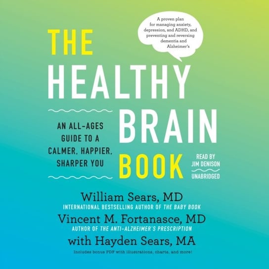 Healthy Brain Book Sears Hayden, Fortanasce Vincent M., Sears William