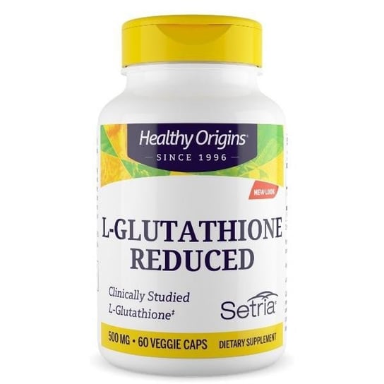 Healthy Origins L-Glutathione Reduced 500 mg - Suplement diety, 60 kaps. Healthy Origins
