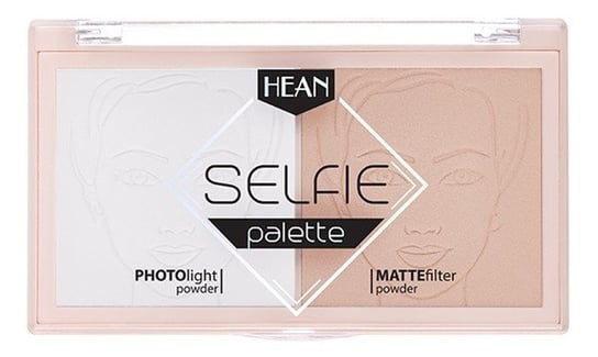 Hean, Selfie, paleta utrwalająca makijaż, 18 g Hean