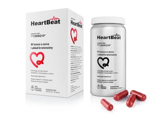 HeartBeat, suplement diety, 60 kapsułek Bio Medical Pharma