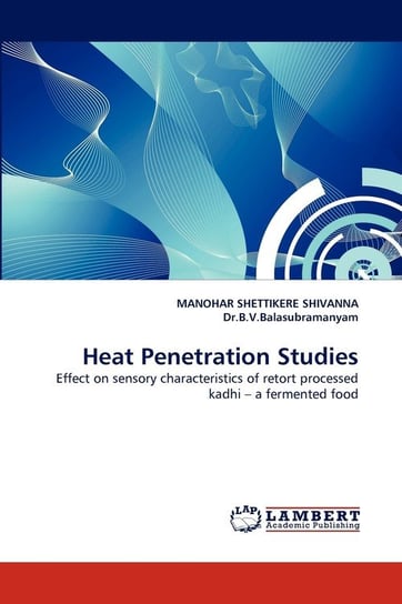 Heat Penetration Studies Shettikere Shivanna Manohar