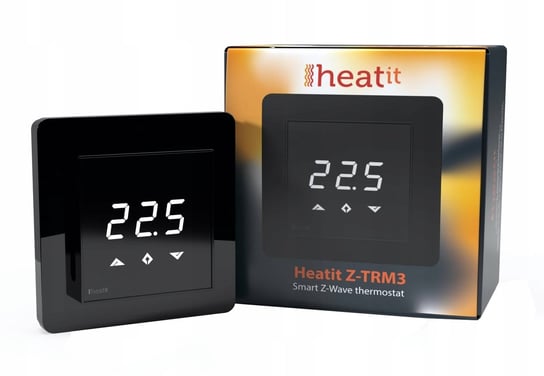 Heatit Z-TRM3 termostat 16A (czarny) Z-wave Inna marka