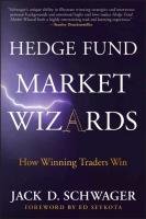 Hedge Fund Market Wizards Schwager Jack D.