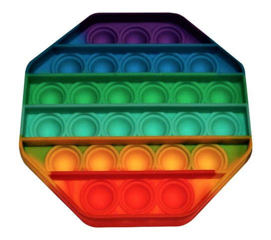 Hedo, Zabawka sensoryczna, antystresowa w kształcie oktagonu, kolorowa Hedo