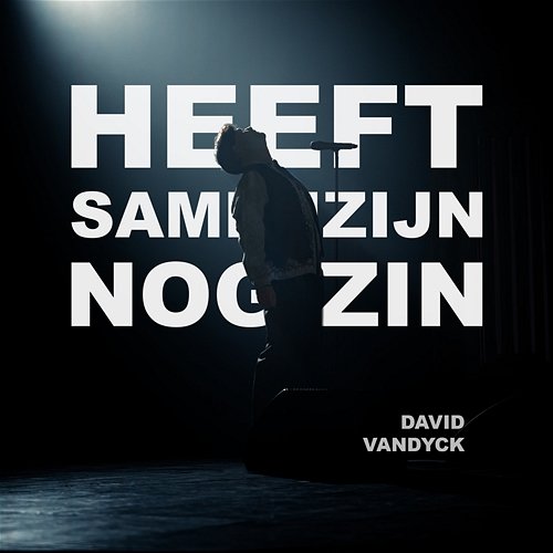 Heeft Samenzijn Nog Zin David Vandyck