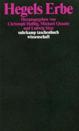 Hegels Erbe Suhrkamp Verlag Ag, Suhrkamp