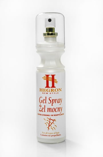 Hegron, Styling, żel-spray do modelowania włosów Extra Mocny, 150 ml Hegron