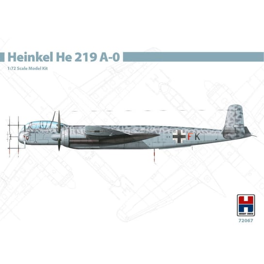 Heinkel He 219 A-0 1:72 Hobby 2000 72067 Hobby 2000