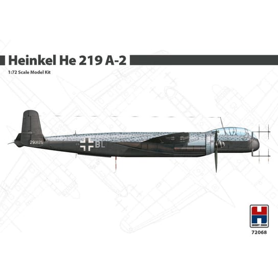 Heinkel He 219 A-2 1:72 Hobby 2000 72068 Hobby 2000