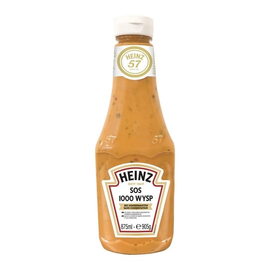 Heinz sos 1000 wysp butelka 875ml Heinz