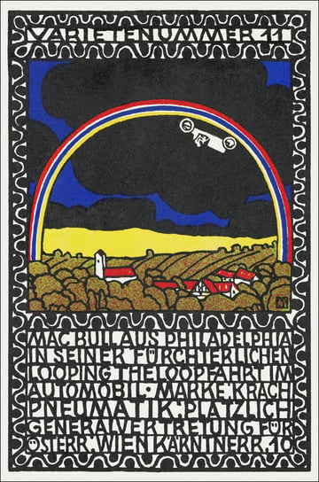 Heitere Gebirgslandschaft, Paul Klee - plakat 20x30 cm Galeria Plakatu