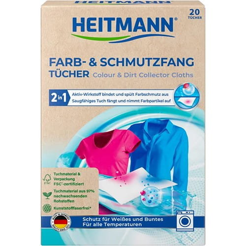 Heitmann Farb & Schmutz Fangtucher 20szt Inny producent