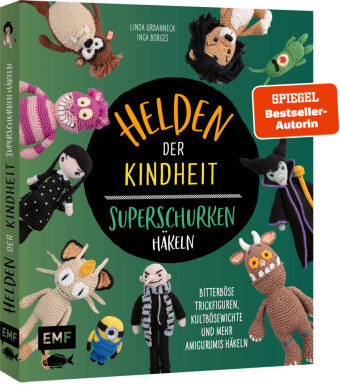 Helden der Kindheit - Das Häkelbuch der Superschurken Edition Michael Fischer