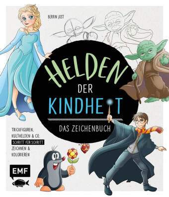 Helden der Kindheit - Das Zeichenbuch Edition Michael Fischer
