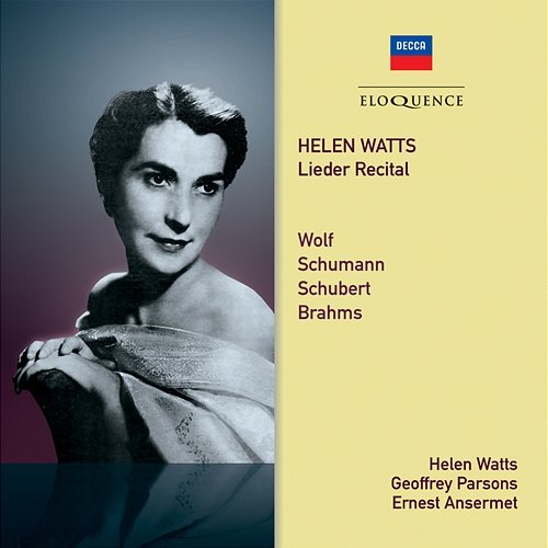 Helen Watts – Lieder Recital Orchestre de la Suisse Romande, Ernest Ansermet, Helen Watts, Geoffrey Parsons