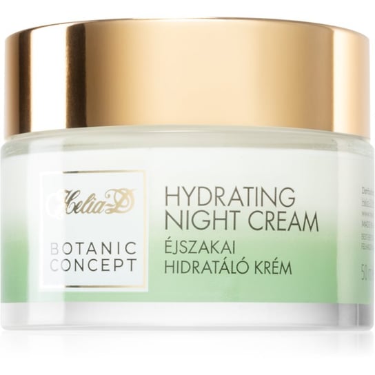 Helia-D Botanic Concept nawilżający krem na noc 50 ml Helia-D