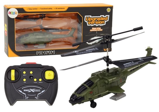 Helikopter Militarny Wojskowy Zdalnie Sterowany RC Żyroskop Lean Toys