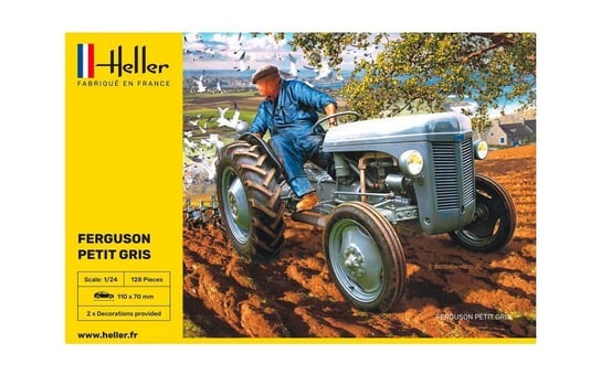 Heller, model kolekcjonerski Traktor Ferguson Le Petit Gris Heller