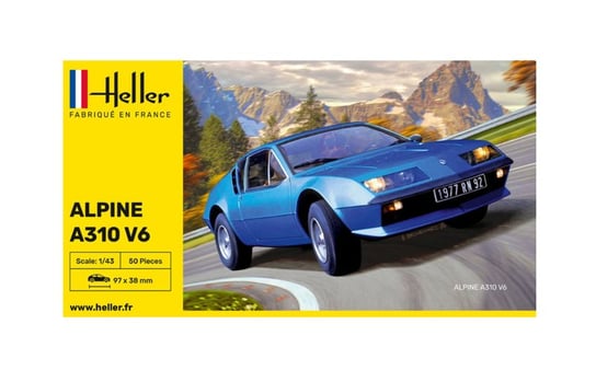 Heller, Samochód Alpine A340 V6 Heller