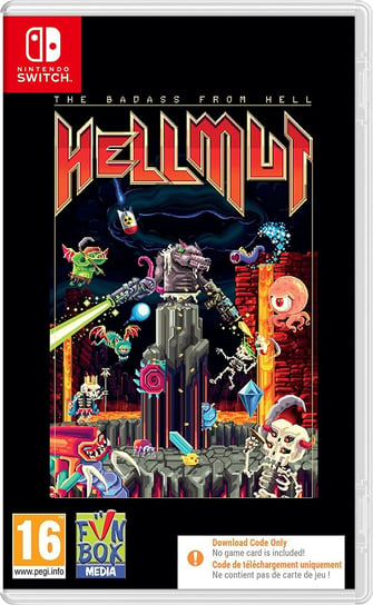 Hellmut: The Badass From Hell Kod W Pudełku, Nintendo Switch Funbox