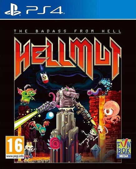Hellmut the Badass from Hell Nowa Gra PS4 PS5 PL Inny producent