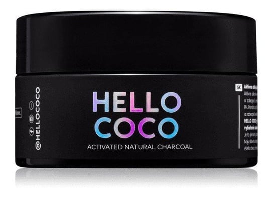 Hello Coco, Sweet Mint, węgiel aktywny do wybielania zębów, 30 g Hello Coco