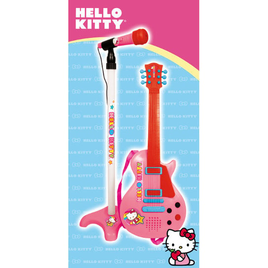 Hello Kitty, Gitara i mikrofon, zestaw Hello Kitty
