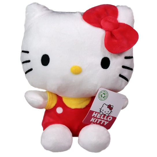 Hello Kitty Maskotka 25 Cm Czerwony Kotek Play By Play