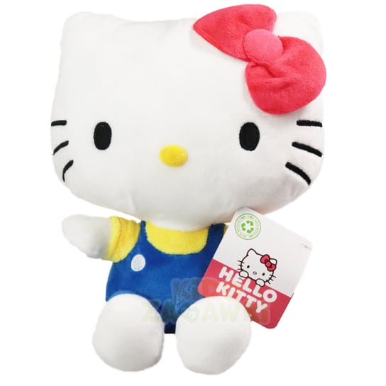 Hello Kitty Maskotka Niebieska Pluszowa Oryginał Sanrio Pluszak na Licencji Play By Play
